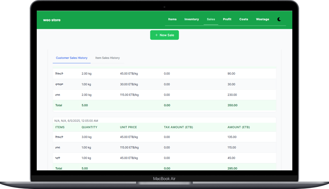 Portfolio Image 6 - Sales website for businesses